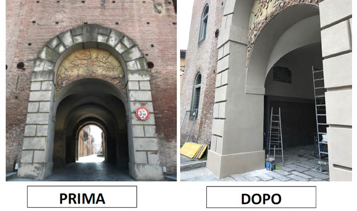 Domani riapre al transito il voltone del Cassero, terminati i lavori di