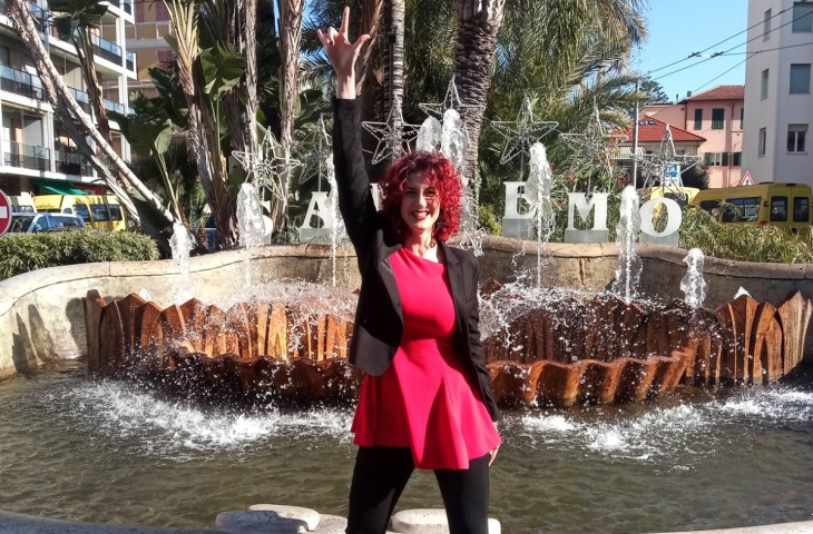 La cantante imolese Filomena Damato a Sanremo per presentare «Vivilo ...